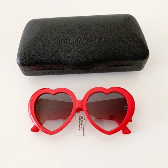 SOLD E Balenciaga Heart Sunglasses, New - Picture 10 of 14